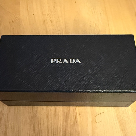 Prada Dark Gray Aviator Sunglasses - Picture 3 of 4